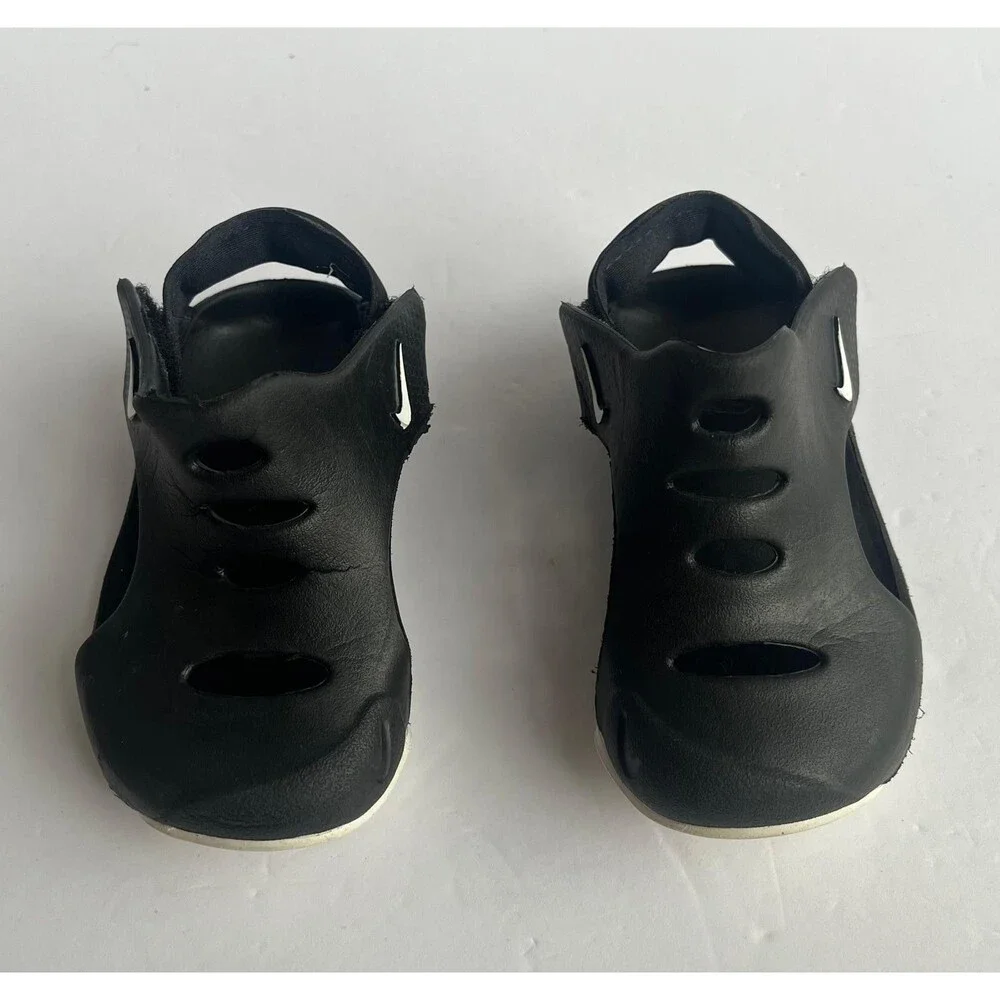 Nike Sunray Protect 3 Kids Black Sandals Water Shoes US 6C EU 22